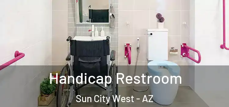  Handicap Restroom Sun City West - AZ